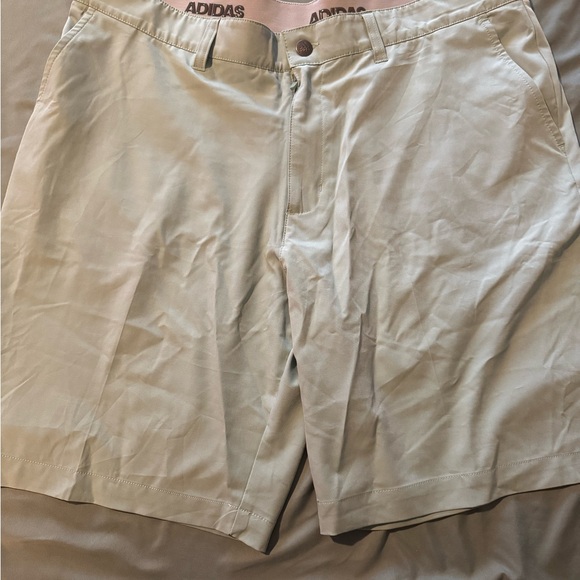 Adidas Men's Teal Golf Shorts - Picture 1 of 3